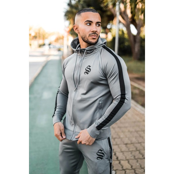 Sinners Attire Poly Tech Hoodie Steel Grey